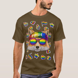 T-shirt LGBT Fo Gay Pride de Month Animal Rainbow Lesbian