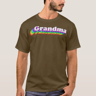T-shirt LGBT Grandma Soutien LGBTQ Droits à l'égalité Homm