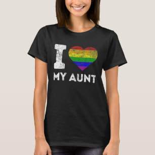 T-shirt LGBT I Love My Tante I Love My Awesome Tante Pride