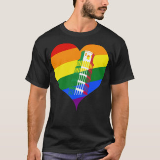 T-shirt LGBT Italie Souvenir italien (1) -échelle standard