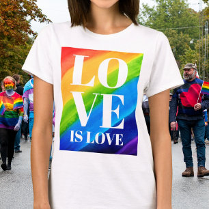 T-shirt Lgbt L'Amour Gay pride Est Amour