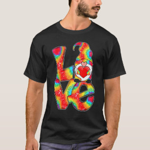 T-shirt LGBT Love Gnome Valentine Day Couple Lesbian Gay O