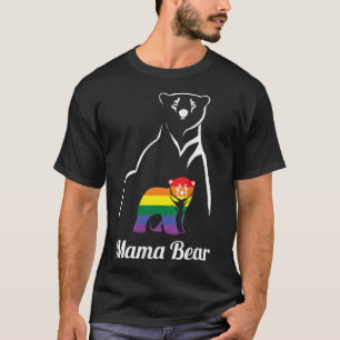 T-shirt LGBT Mama Bear - Gay pride Equal Rights Rainbow