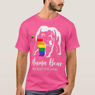 T-shirt LGBT Mama Bear  Gay Pride Equal Rights Rainbow Gif