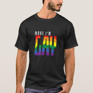 T-shirt Lgbt Move Je suis gay