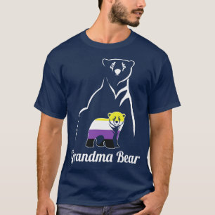 T-shirt LGBT Non-Binary Grand Bear Enby Non Binary Pride
