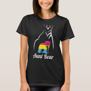 T-shirt Lgbt Pansexual Tante Bear Pan Pride Indicateur