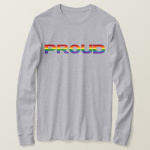 T-shirt LGBT Parties scintillant fière arc-en-ciel