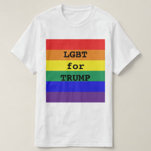 T-shirt LGBT pour TRUMP