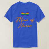 T-shirt Lgbt Pride Gay Bachelor Party Homme D'Honneur Enga (Design devant)