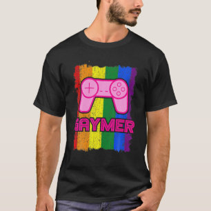 T-shirt LGBT Pride Gaymer Gay pride Gamer Gaming Freedom