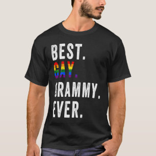 T-shirt Lgbt Pride meilleur Grammy gay jamais
