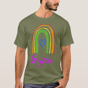T-shirt LGBT Pride Mois Be You Gay Lesbian Queer Drag