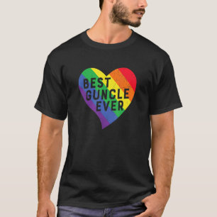 T-shirt Lgbt Queer Pride Mouvement social Meilleur Guncle