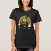 T-shirt LGBT Rainbow Supporter Gay St Patricks Day 3 (Devant)