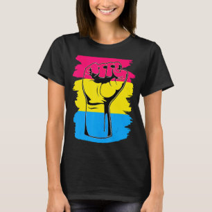 T-shirt Lgbt Résiste Poing Vintage Pansexuel Pantalon P