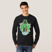 T-shirt LGBT Shamrock Drinking St Patricks Paddys Day Team (Devant entier)