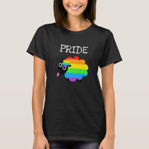 T-shirt Lgbt Sheep Gay Pride Rainbow Lgbtq Cute