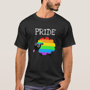 T-shirt Lgbt Sheep Gay pride Rainbow Lgbtq Cute