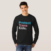 T-shirt LGBT Support Protect Trans Kid LGBT Pride (Devant entier)