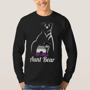 T-shirt Lgbt Tante Asexuelle Oear Ace Pride Indicateur