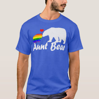 T-shirt Lgbt Tante Ours Gay pride Égalité des droits Rainb