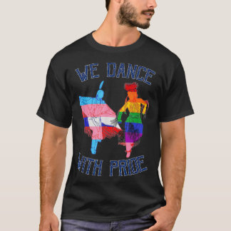 T-shirt LGBT We Dance With Pride Native American