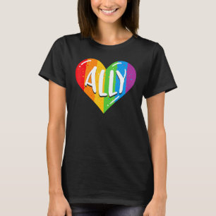T-shirt Lgbtq Ally Pour Hommes Gay pride Femmes Enfants