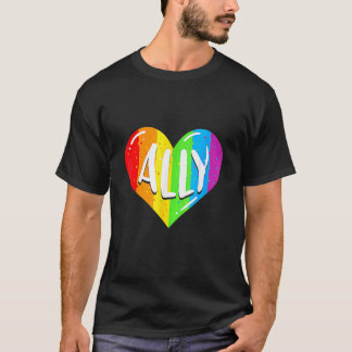 T-shirt Lgbtq Ally Pour Hommes Gay pride Femmes Enfants 1