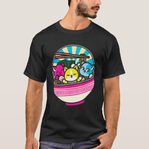 T-shirt LGBTQ Animal Lesbian Chat Pansexual Drapeau Pan Pr