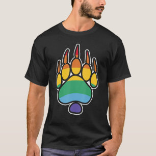 T-shirt LGBTQ Bear Lesbian Zookeeper Gay Man Rainbow Pride