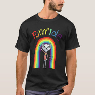 T-shirt Lgbtq Cat Pride Cute Kitten Pride Pour Lesbienne G