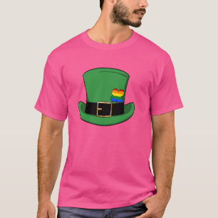 T-shirt LGBTQ Fier Drapeau gay lesbien St. Patricks Day Le