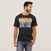 T-shirt LGBTQ Fier Gay pride de la Garde de sécurité Rainb (Devant entier)