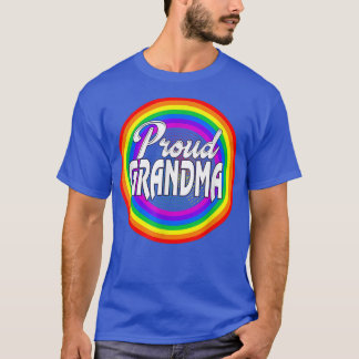 T-shirt LGBTQ Fier grand-mère Gay pride LGBT Ally Rainbow
