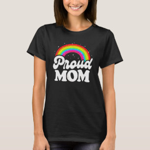 T-shirt LGBTQ Fier Maman Gay pride LGBT Ally Rainbow Mothe
