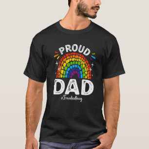 T-shirt Lgbtq Fier Papa Rainbow Gay pride Lgbt Ally Père