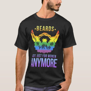 T-shirt Lgbtq Gay Beard Queer Rainbow