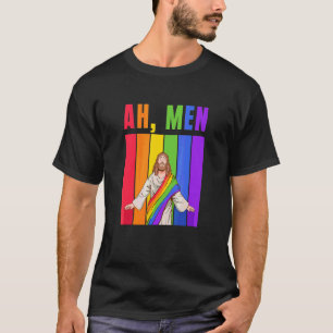 T-shirt Lgbtq Gay pride arc-en-ciel Ah hommes