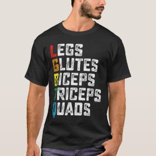 T-shirt LGBTQ Jambes Fessiers Biceps Triceps Quadriceps Dr