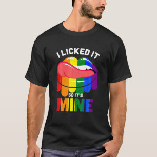 T-shirt LGBTQ Je l'ai reçu donc c'est la mienne Rainbow Li