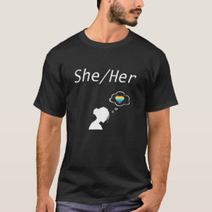 T-shirt Lgbtq Lesbienne Femme Femme Transgenre Pride