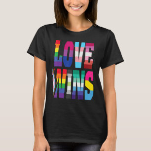 T-shirt Lgbtq Love Nins Trans Lesbian Pride