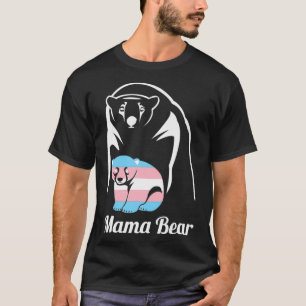 T-shirt LGBTQ Mama Bear Transgender Pride Mois