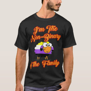 T-shirt LGBTQ Nonbinary Funny Je suis le mouton non binair
