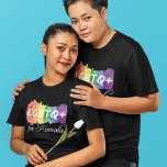 T-shirt LGBTQ pour Kamala Gay pride arc-en-ciel<br><div class="desc">LGBTQ  pour le t-shirt Kamala Harris en arc-en-ciel cool pour montrer le soutien de la communauté gay pride à la candidate démocrate à l'élection présidentielle de 2024. Kamala Harris et Tim Walz aideront à l'égalité,  aux droits des LGBT et aux lois pour soutenir la liberté des queer-américains.</div>