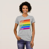 T-shirt LGBTQ Pour Le Maire Pete 2020 (Devant entier)