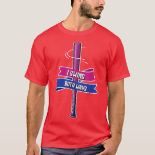T-shirt LGBTQ Pride Mois Swing Two Ways Biseual 