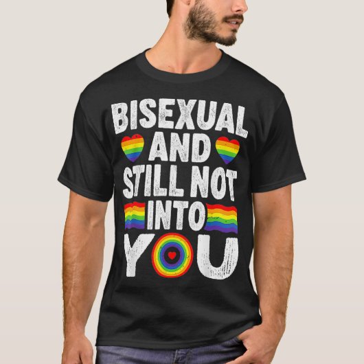 T-shirt LGBTQ Pride Non Binary Proud Ally Trans (Devant)