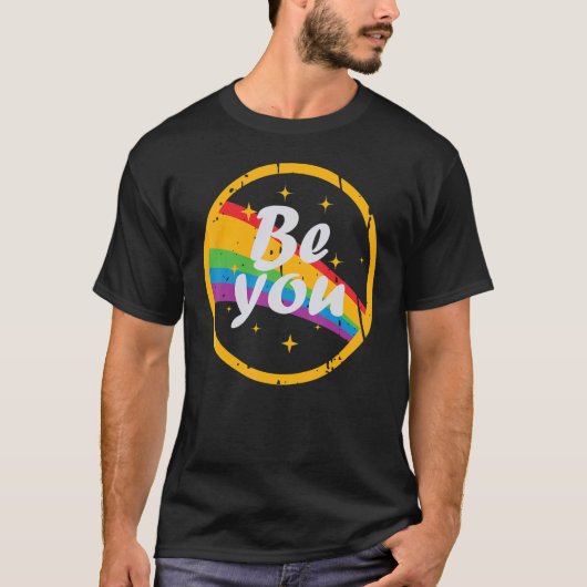 T-shirt Lgbtq Pride Rainbow Graphic Parade Festival Mars (Devant)